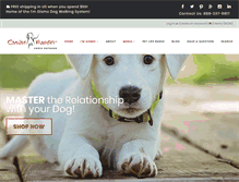 Tablet Screenshot of caninemaster.com